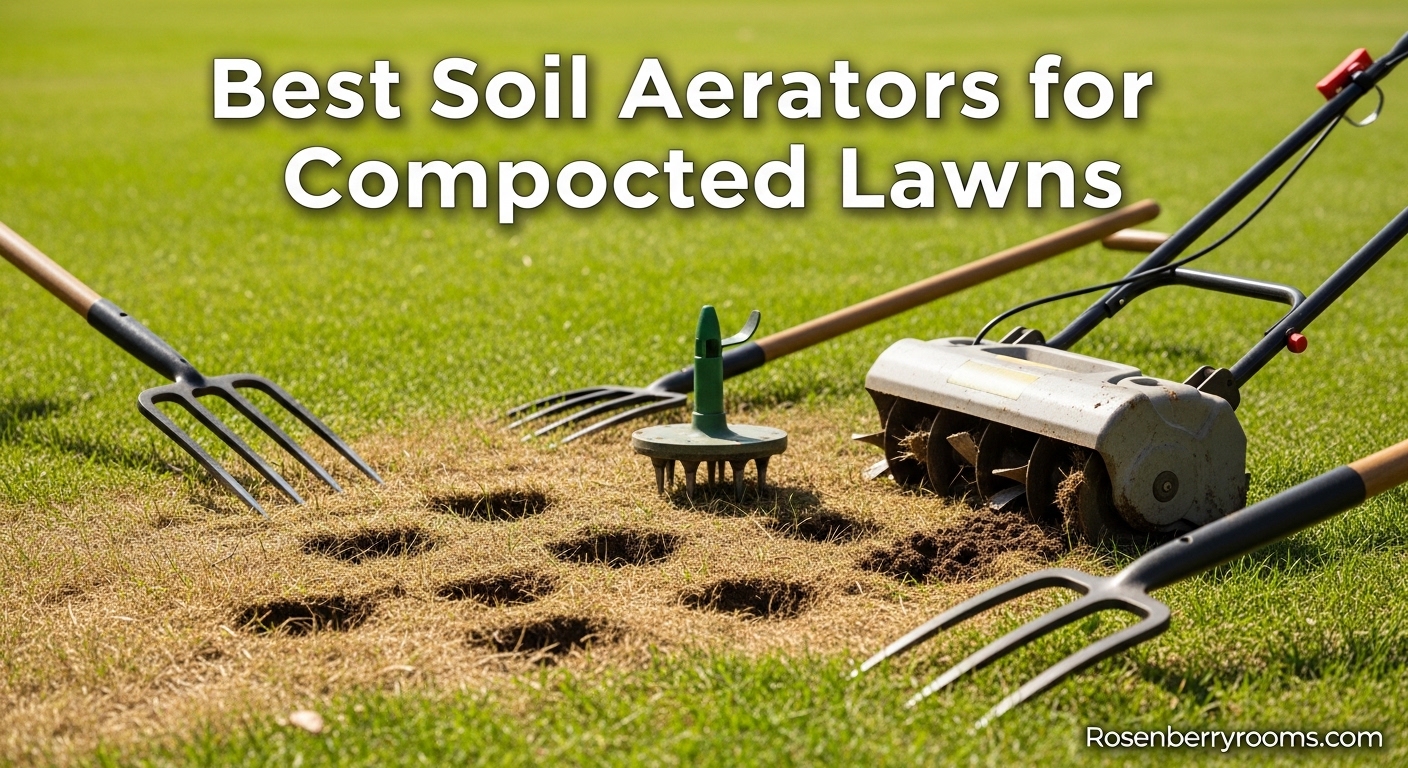 Best Soil Aerators for Compacted Lawns