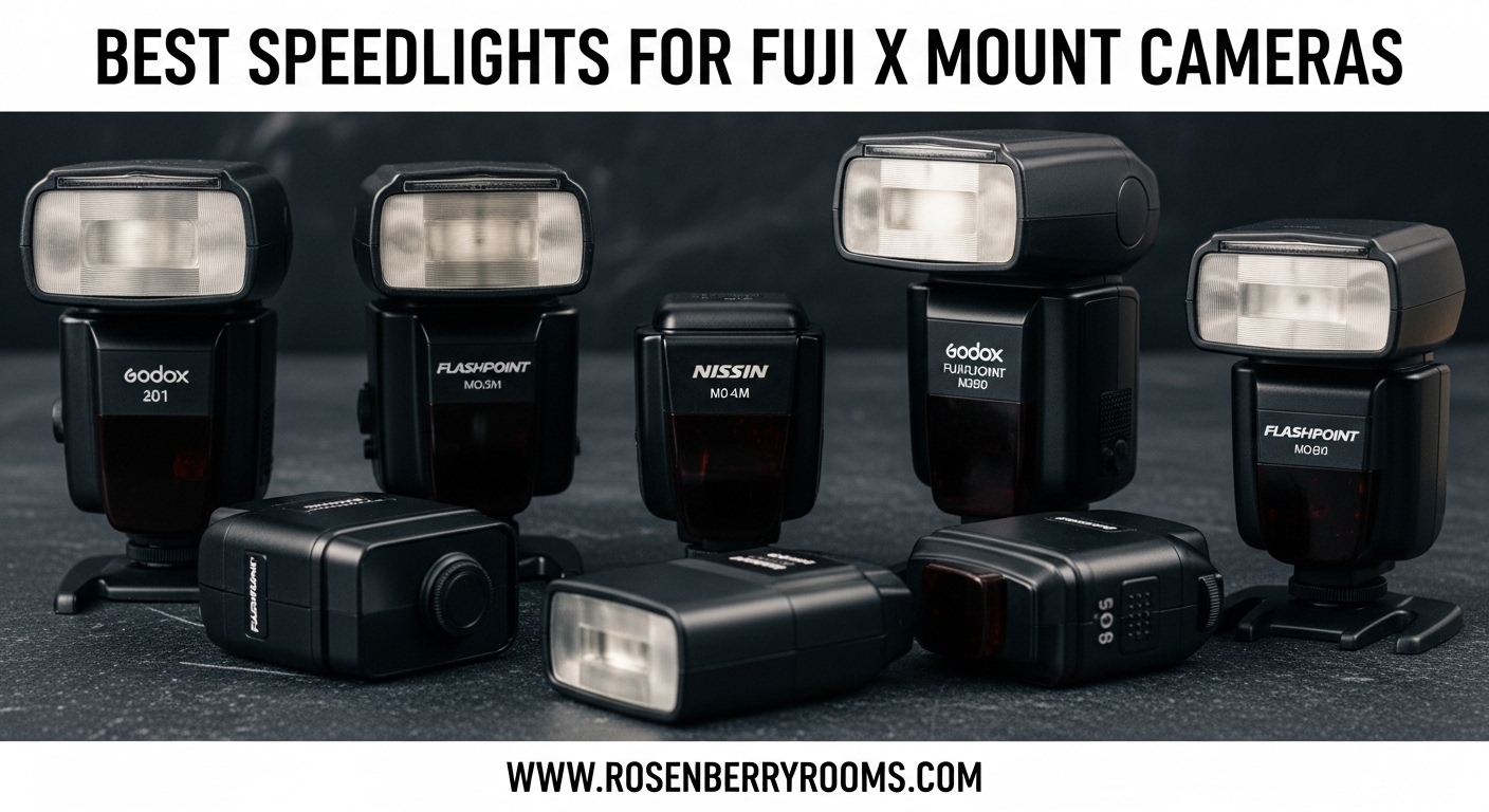 Best Speedlights for Fuji X Mount Cameras