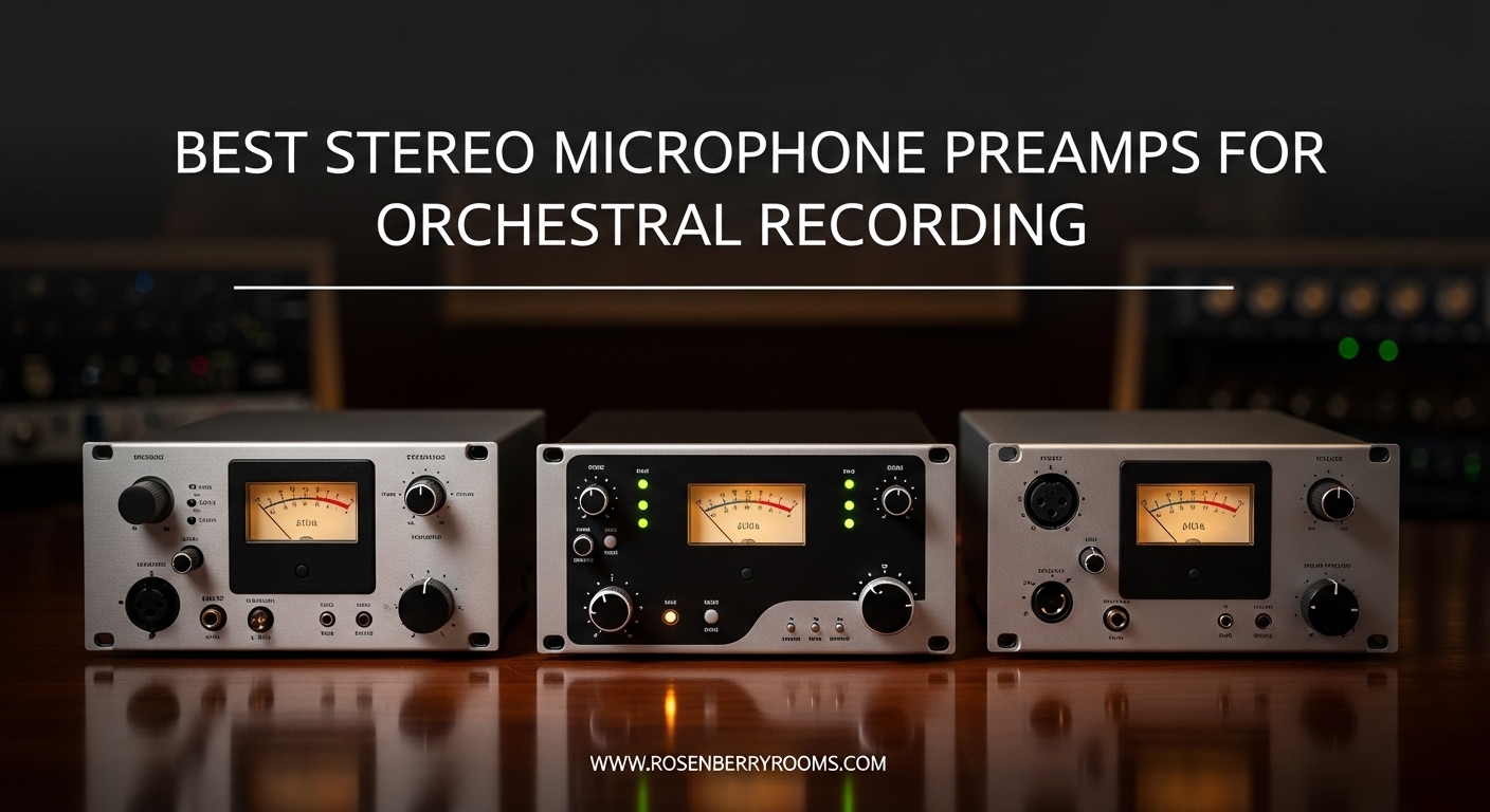 Best Stereo Microphone Preamps for Orchestral Recording