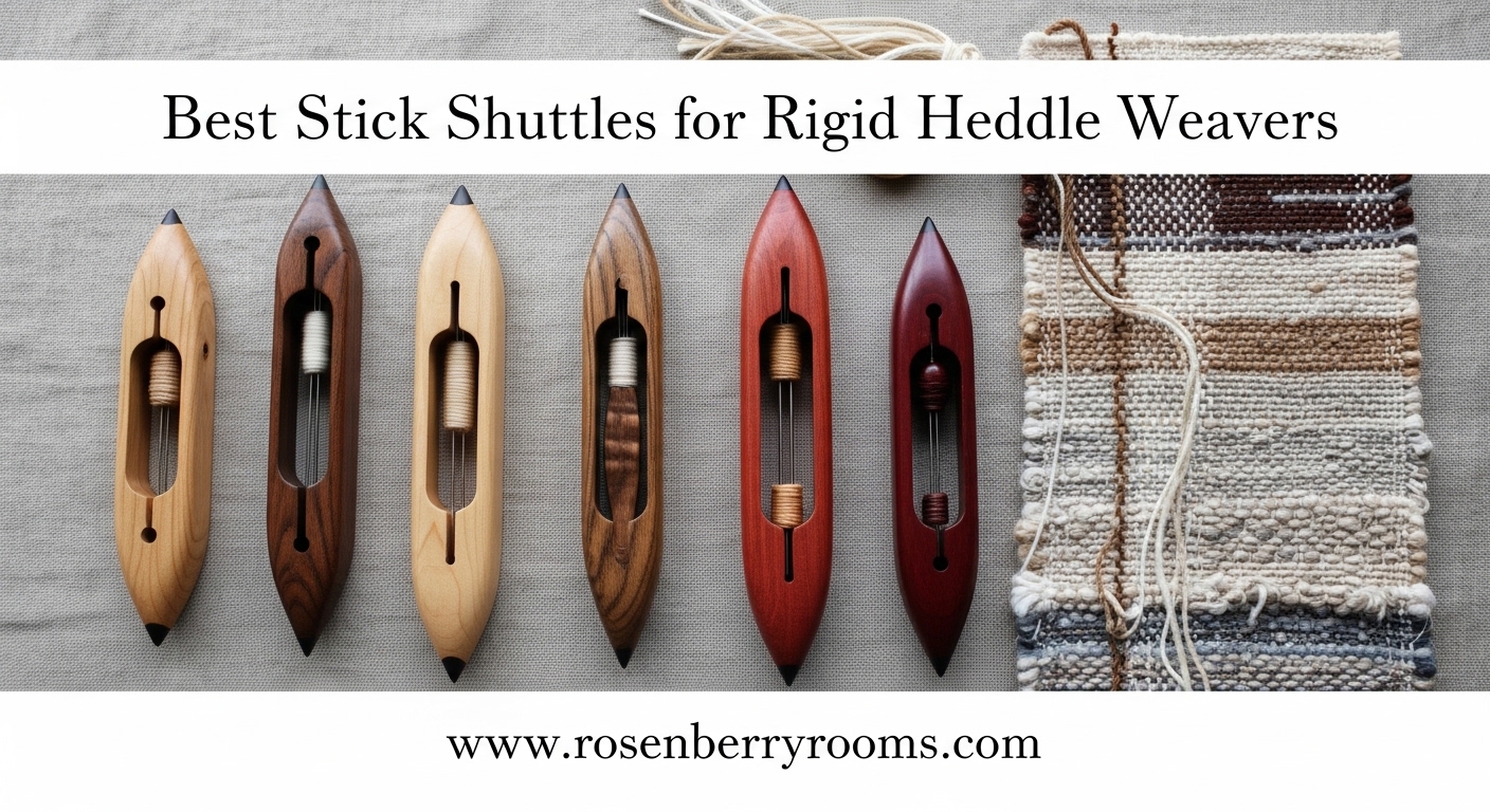 Best Stick Shuttles for Rigid Heddle Weavers