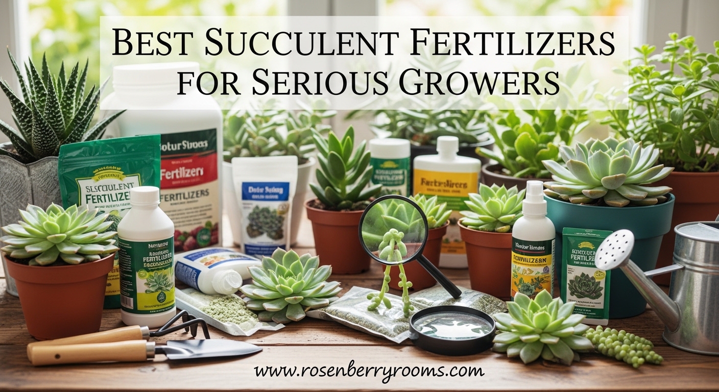 Best Succulent Fertilizers for Serious Growers