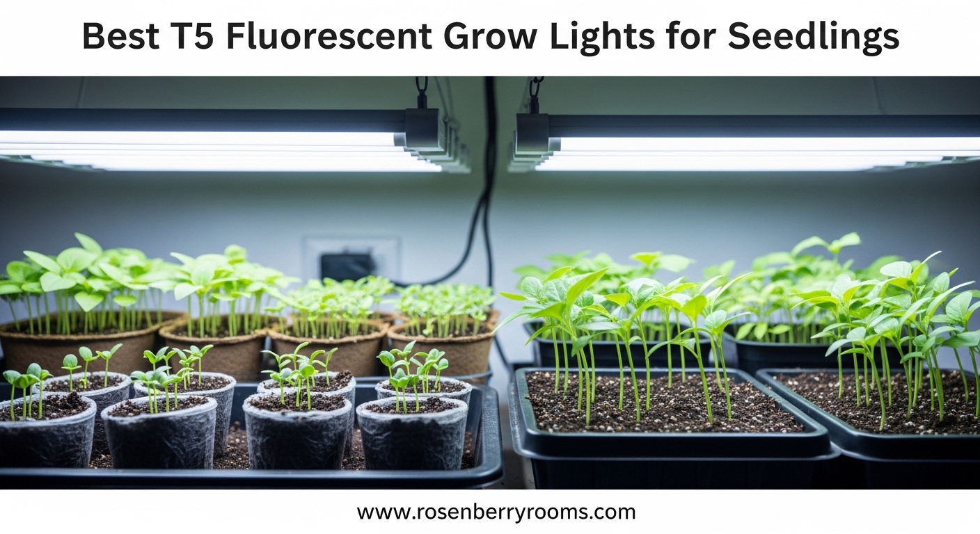 Best T5 Fluorescent Grow Lights for Seedlings