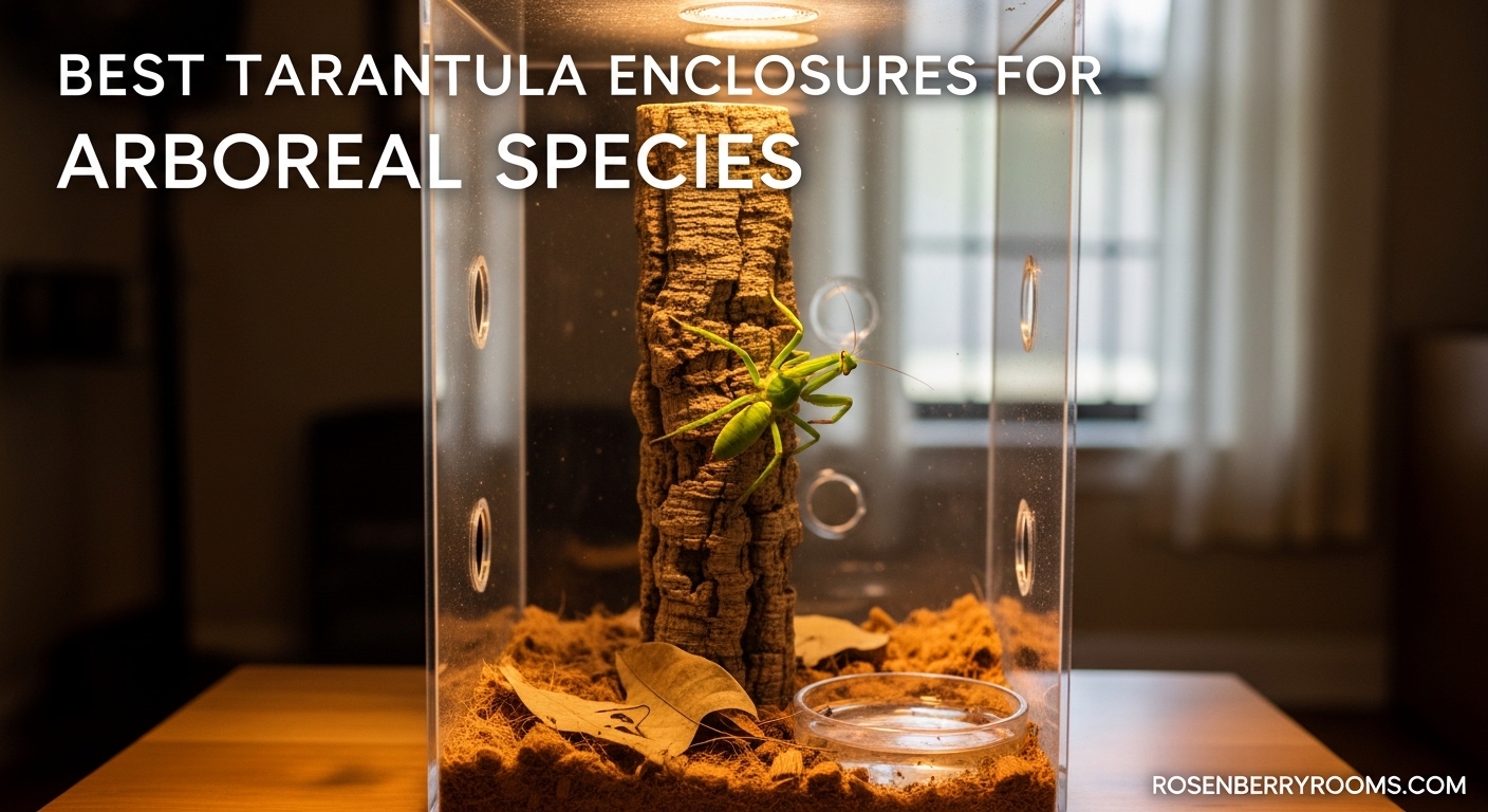 Best Tarantula Enclosures for Arboreal Species
