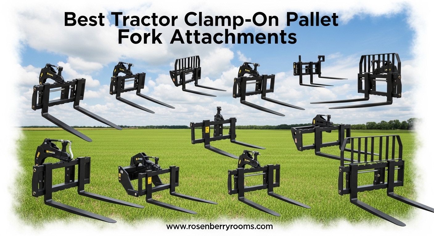 Best Tractor Clamp-On Pallet Fork Attachments