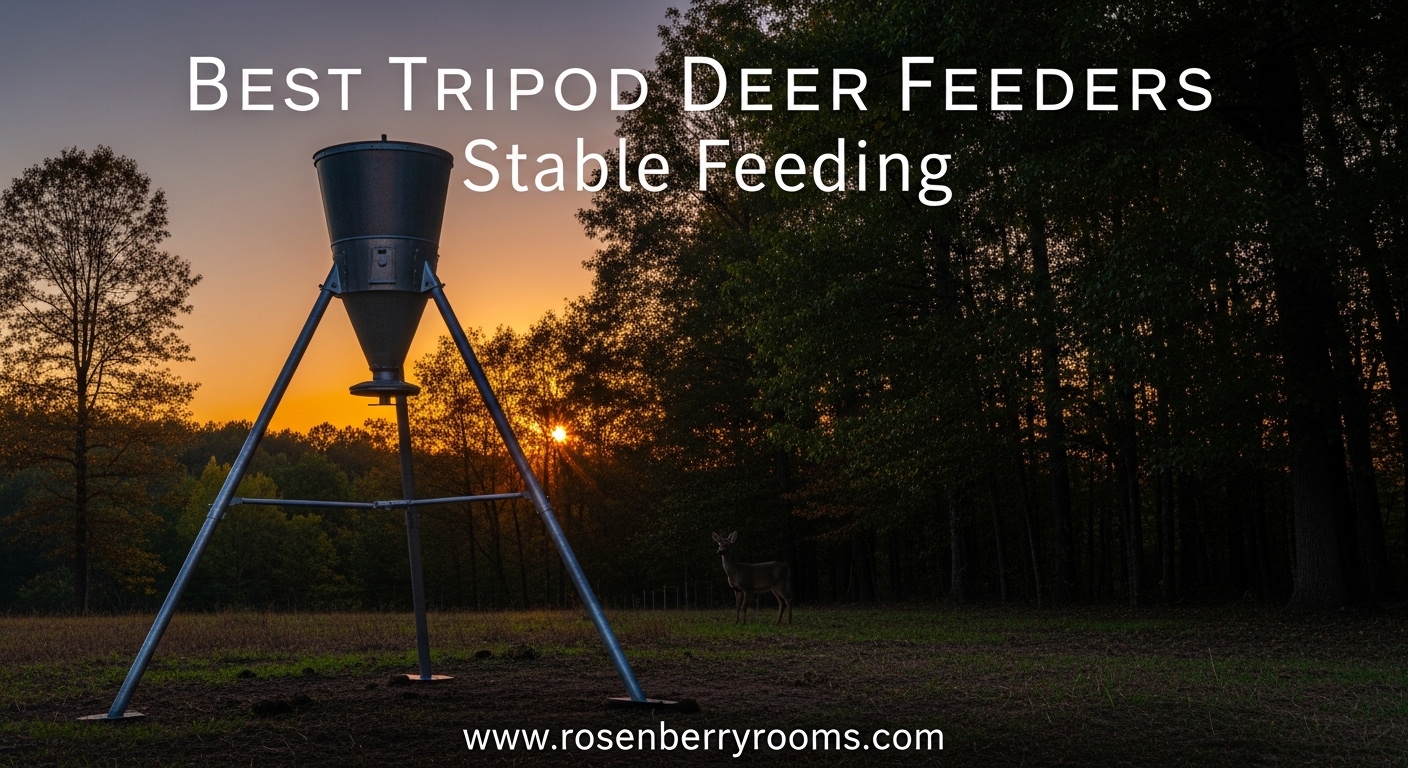 Best Tripod Deer Feeders Stable Feeding