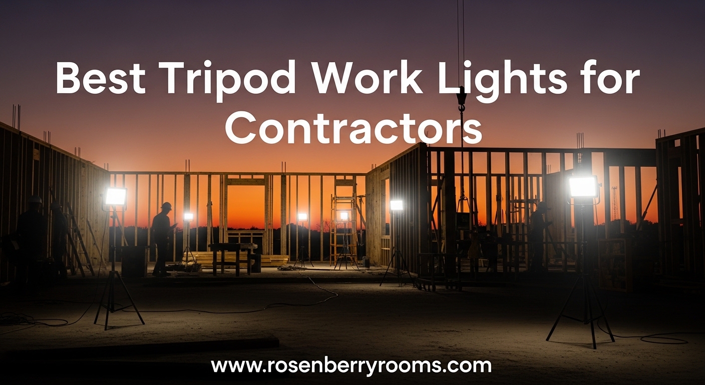 Best Tripod Work Lights for Contractors