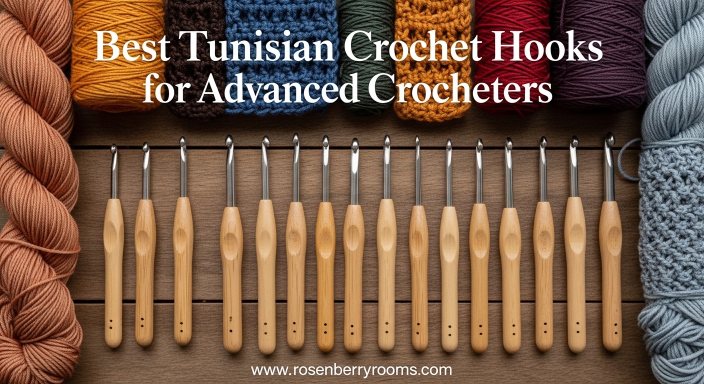 Best Tunisian Crochet Hooks for Advanced Crocheters