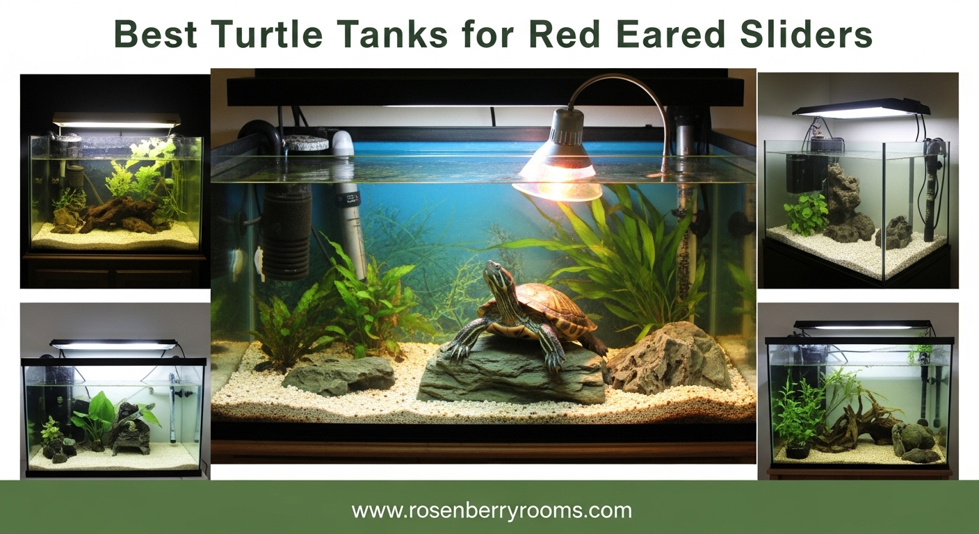 Best Turtle Tanks for Red Eared Sliders