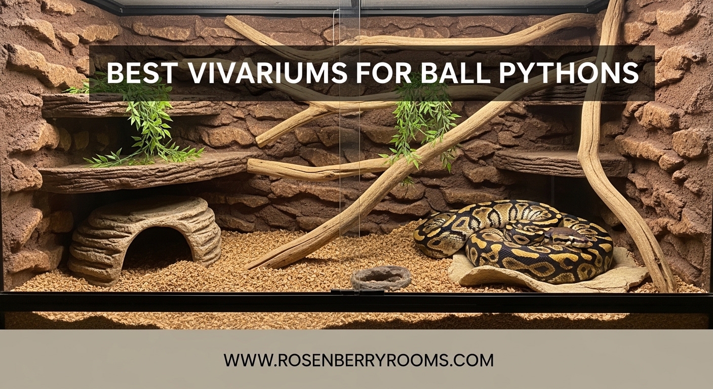 Best Vivariums for Ball Pythons