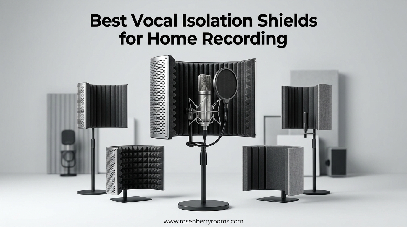 Best Vocal Isolation Shields for Home Recording