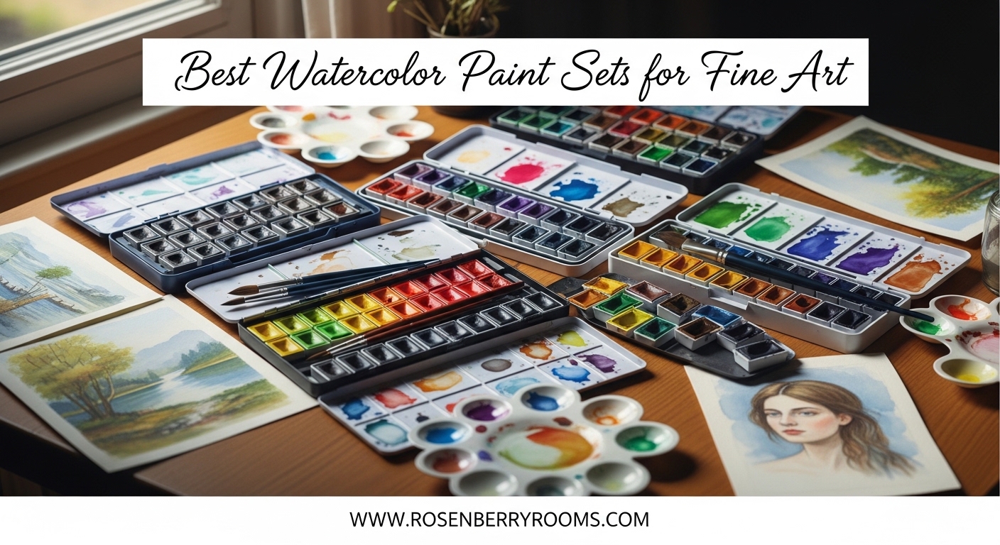 Best Watercolor Paint Sets for Fine Art