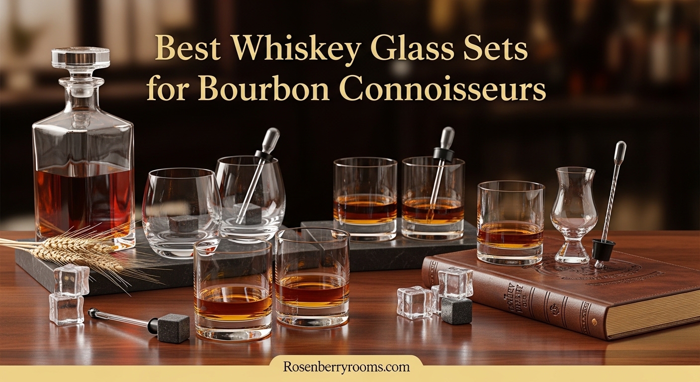 Best Whiskey Glass Sets for Bourbon Connoisseurs