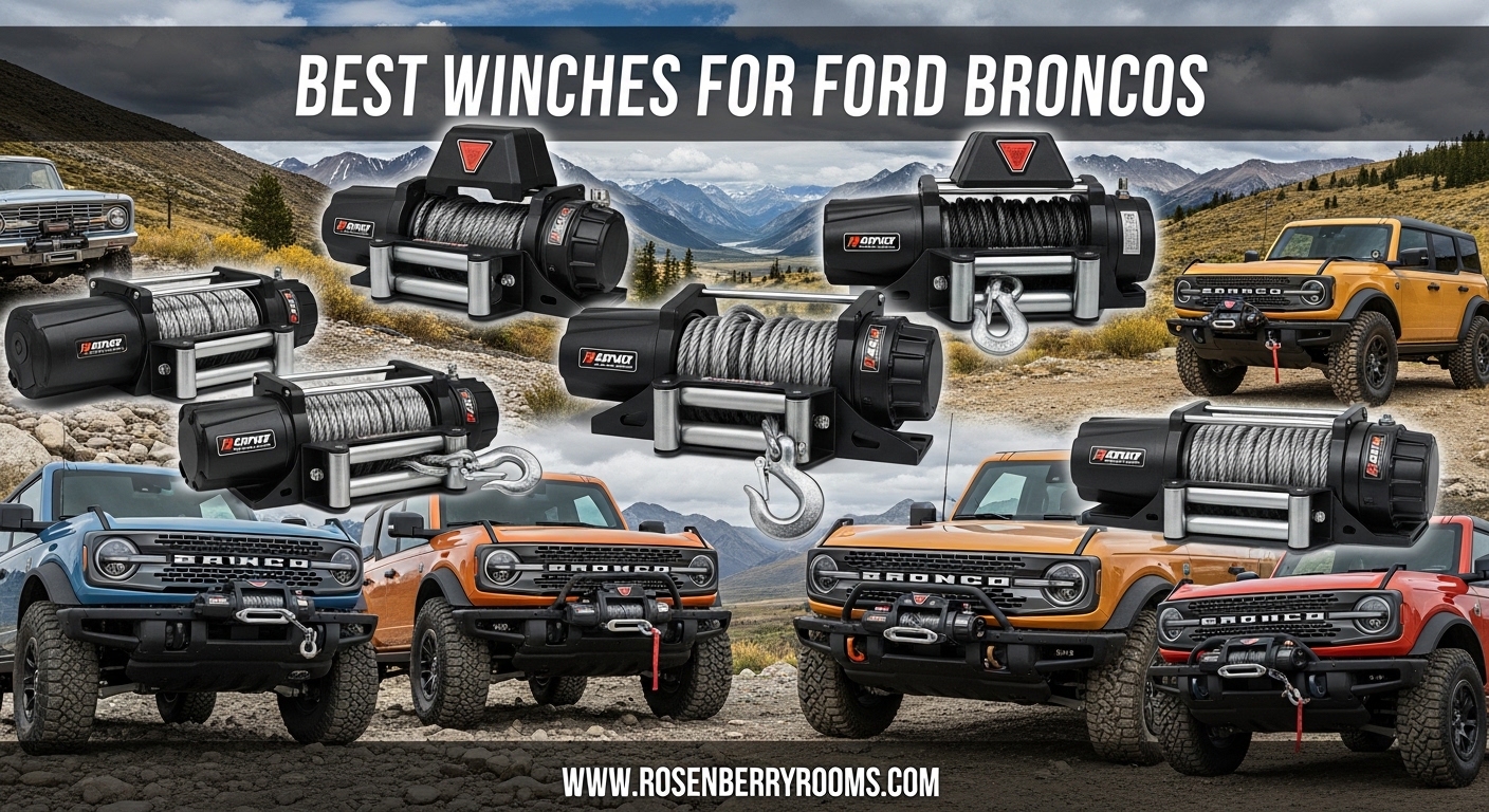Best Winches for Ford Broncos