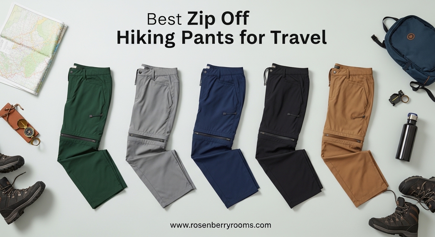 Best Zip Off Hiking Pants for Travel
