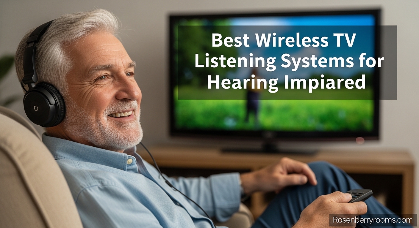 Best Wireless TV Listening Systems for Hearing Impaired