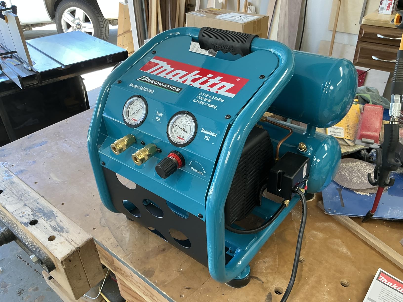 Makita MAC2400 2.5 HP* Big Bore Air Compressor customer photo 1