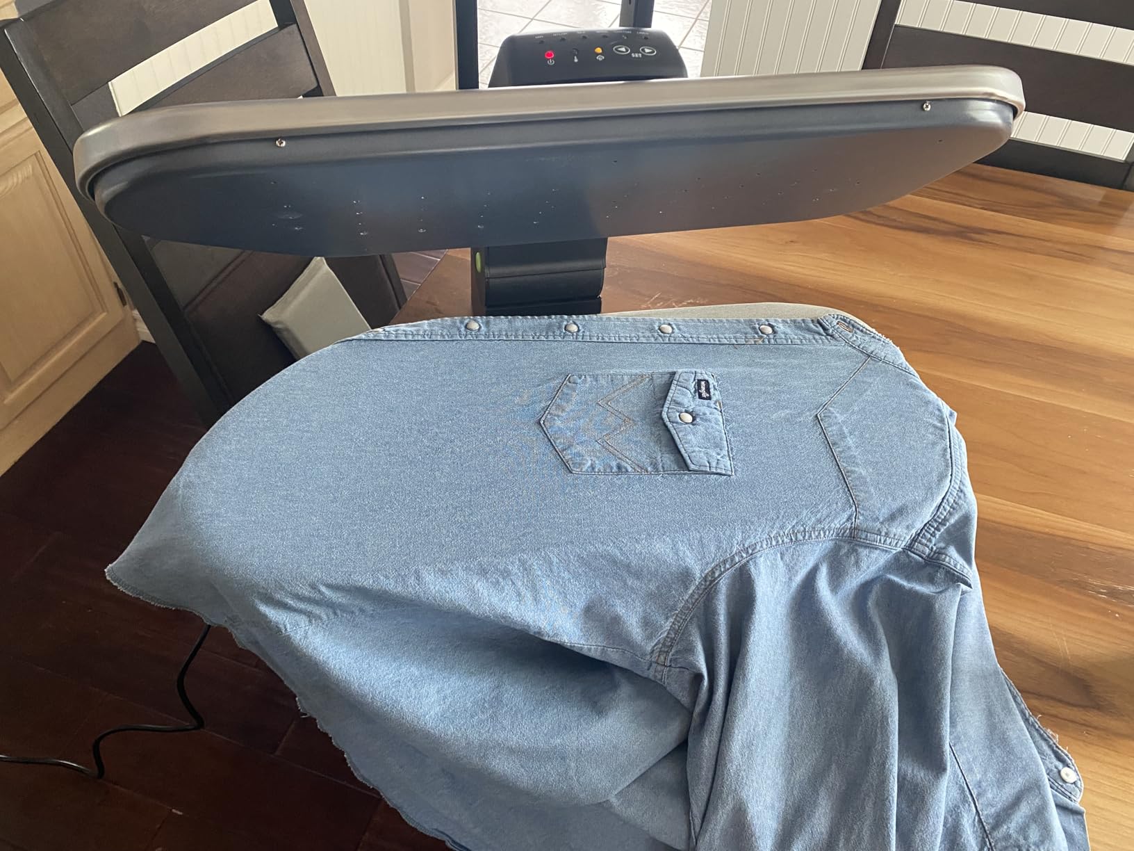 Steamfast SF-680 Digital Steam Press with Multiple Fabric Settings and Steam Burst Function, Stainless/Black customer photo 2