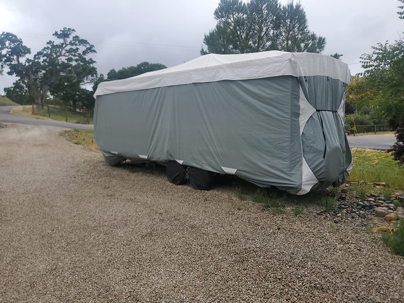 Classic Accessories Over Drive PolyPRO3 Deluxe Travel Trailer/Toy Hauler Cover, Fits 22'-24' RVs customer photo 2