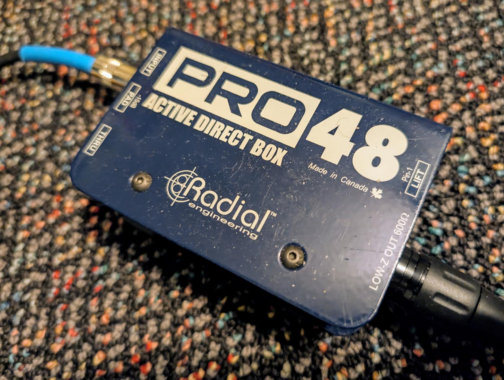 Radial Pro48 Active 48-Volt Compact Direct Box customer photo 1