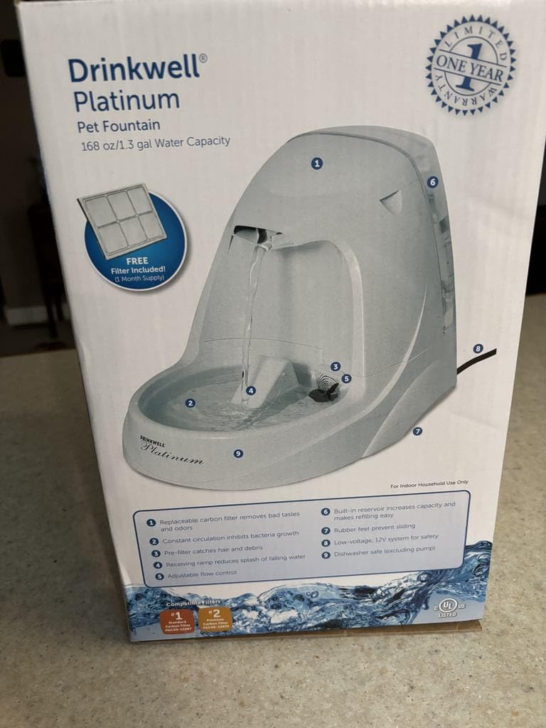 Drinkwell Platinum Fountain customer photo 2