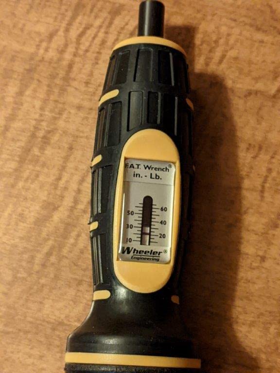 Wheeler Manual Firearms Accurizing Torque Wrench with Inch/Pounds Measurement, Bits and Storage Case for Scope Mounting, Gunsmithing and Maintenance customer photo 1