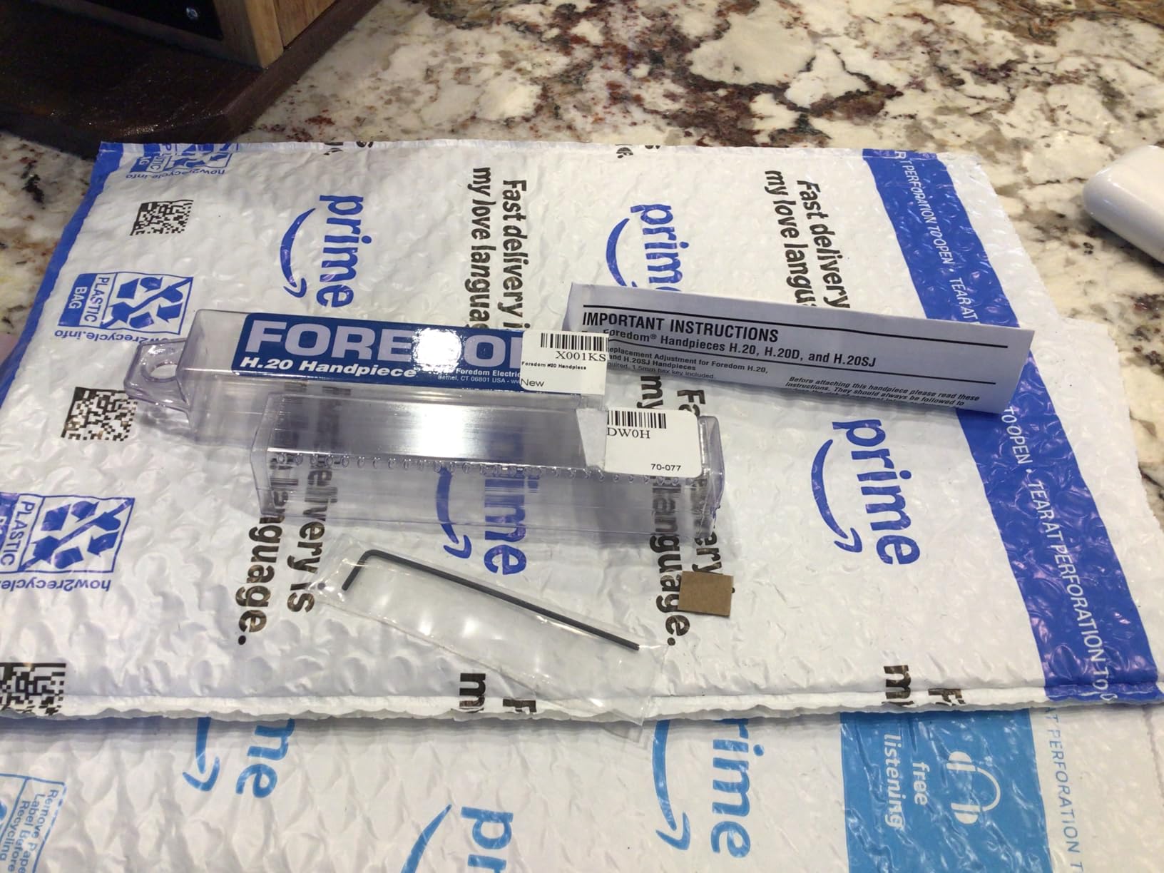 Foredom H.20 Handpiece, Quick Change customer photo 2