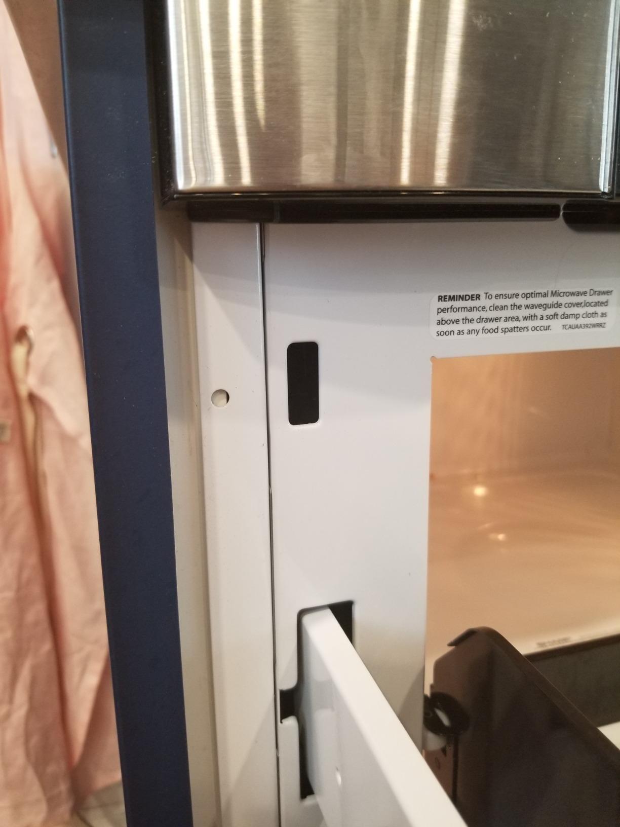 Sharp KB6524PSY 24 in. 1.2 cu. ft. Built-In Microwave Drawer Oven | 950 Watt, Angled Touch Control Panel customer photo 1