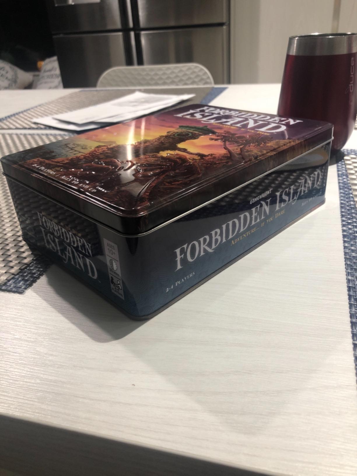 Gamewright Forbidden Island - The Cooperative Strategy Survival Island Board Game for Family Game Night customer photo 2
