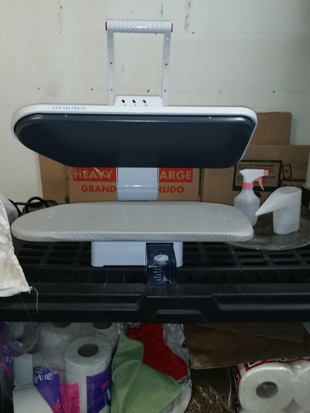 SpeedyPress Ironing Steam Press - 22 Inch Clothes Press Machine for Home - 5 Temperature Settings for All Fabrics and Steam Burst Function for Perfect Ironing customer photo 2