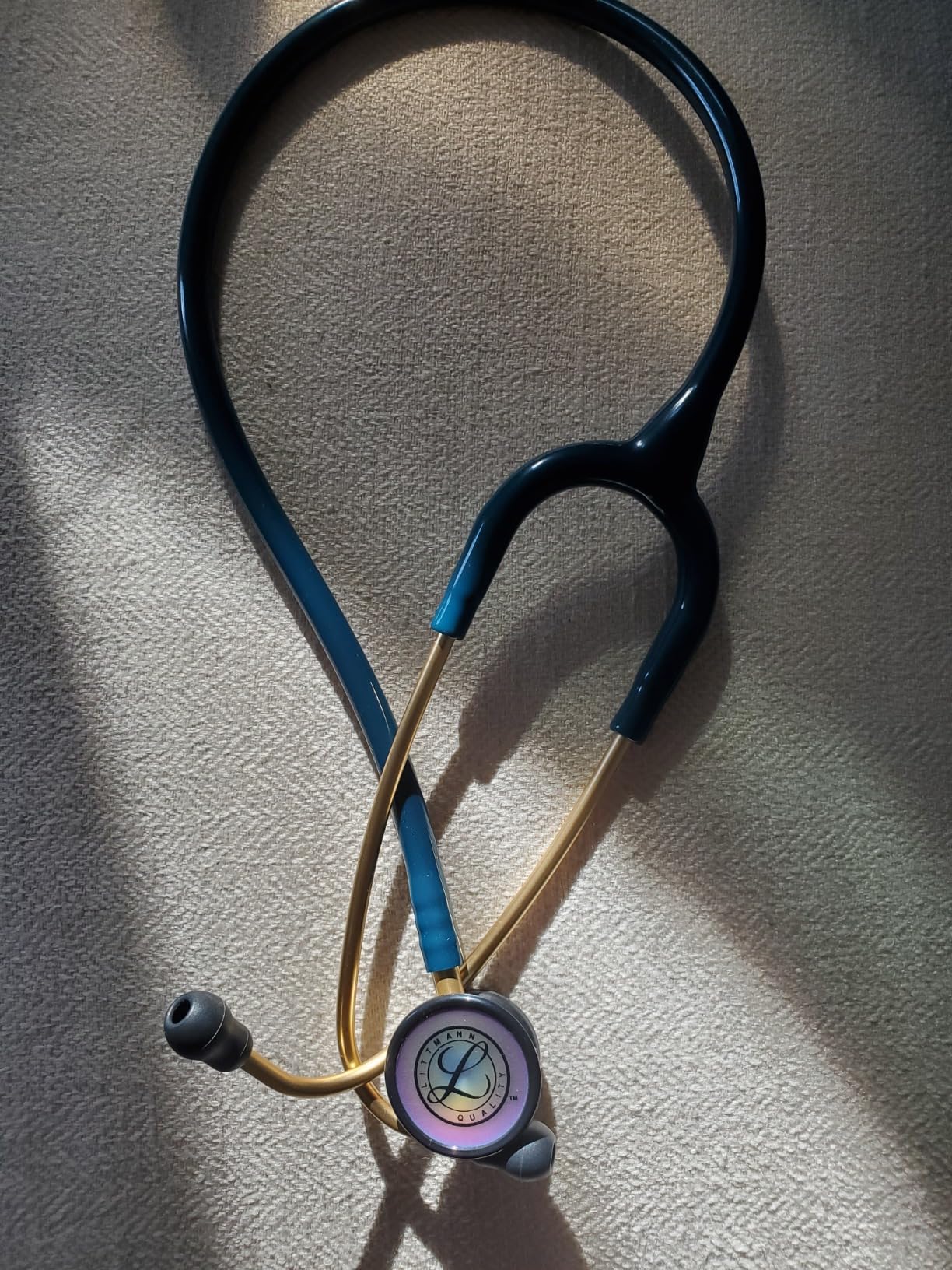 3M Littmann Classic II Pediatric Stethoscope, 2153, Stainless Steel Rainbow-Finish Chestpiece, 28