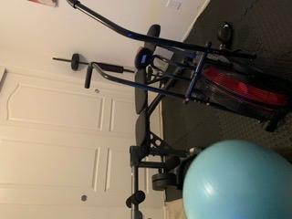Marcy Air-Resistance Exercise Fan Bike With Dual Action Handlebars (Premium Model) customer photo 1