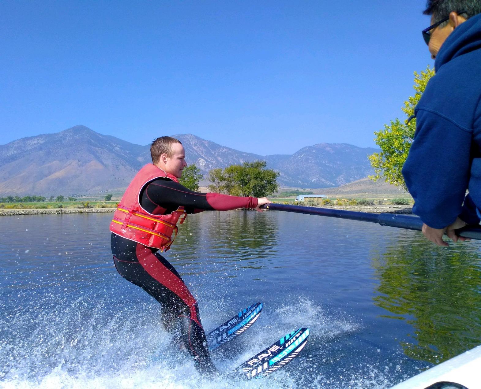 RAVE Sports Rhyme Combo Water Skis - Adult customer photo 1
