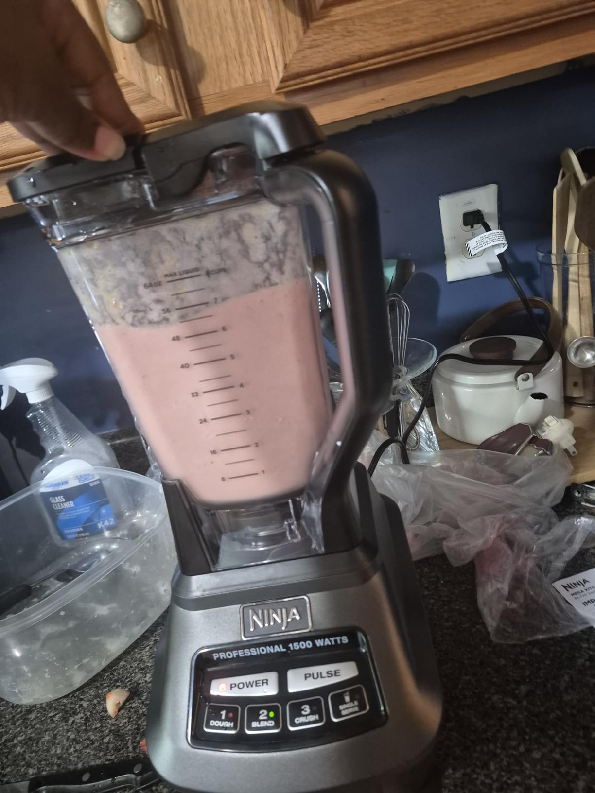 Ninja Mega Kitchen System, All-in-One Food Processor & Blender, Includes Pitcher, (2) 16 oz To-Go Cups & 8-Cup Bowl, 1500W (BL770) customer photo 2