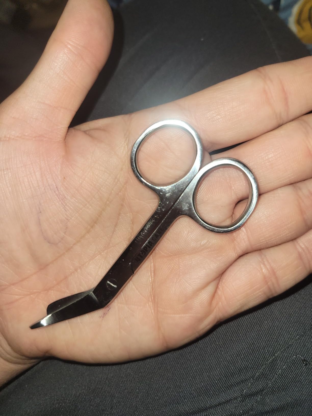 Utopia Care Bandage Scissors, 5.5 Inch Stainless Steel Shears for First Aid and Professional Use - Silver customer photo 1