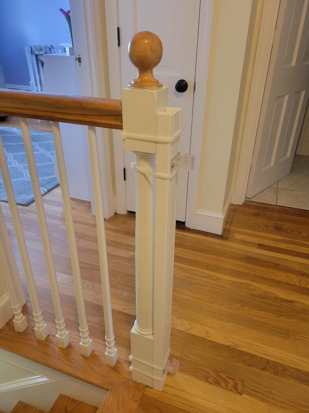 Retract-A-Gate 52 inch White: The Original and only Made in USA Retractable Baby, Dog, & Cat Gate customer photo 2