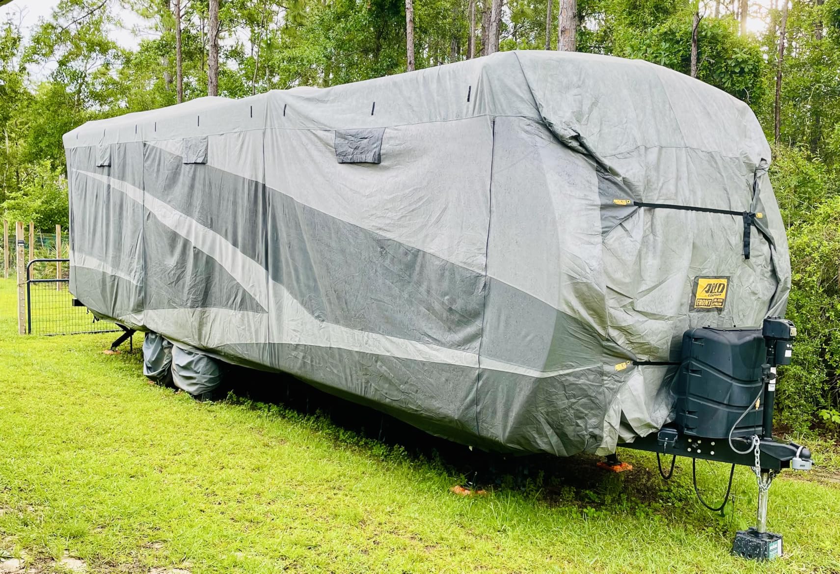 ADCO 52242 Designer Series SFS Aqua Shed Travel Trailer RV Cover - 22'1
