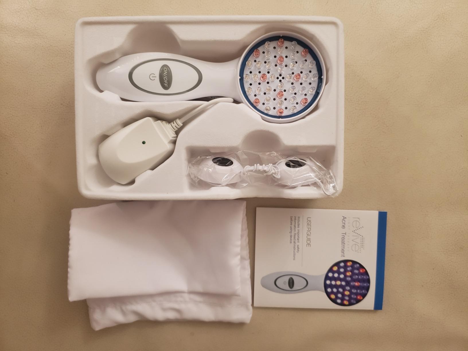reVive Light Therapy Clinical Acne Device, Red & Blue Light Wand, Full Size | For Breakouts, FDA-Cleared Acne Tools, 3-Minute Face Tools for Skincare, Plug-In Design customer photo 1