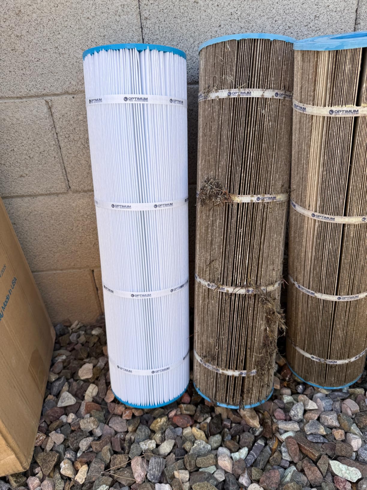 Optimum Pool Technologies Pool Filter 4-Pack, Compatible Replacement for Pentair Clean & Clear Plus 420 178584, R173576, Unicel C-7471, Pleatco PCC105, & Filbur FC-FC-6470, FC-1977 Filter Cartridges customer photo 1