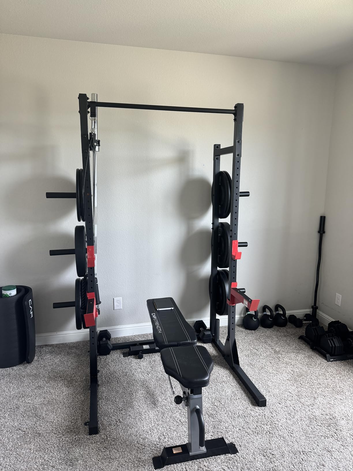 CAP Barbell Power Rack and Attachments for Home Gym Strength Training customer photo 1