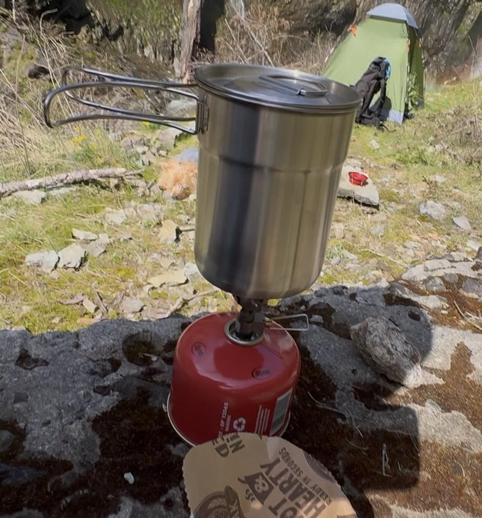 BRS Outdoor BRS-3000T Ultra-Light Titanium Alloy Miniature Portable Picnic Camping Gas Cooking Stove Portable Ultralight Burner 25gram customer photo 1