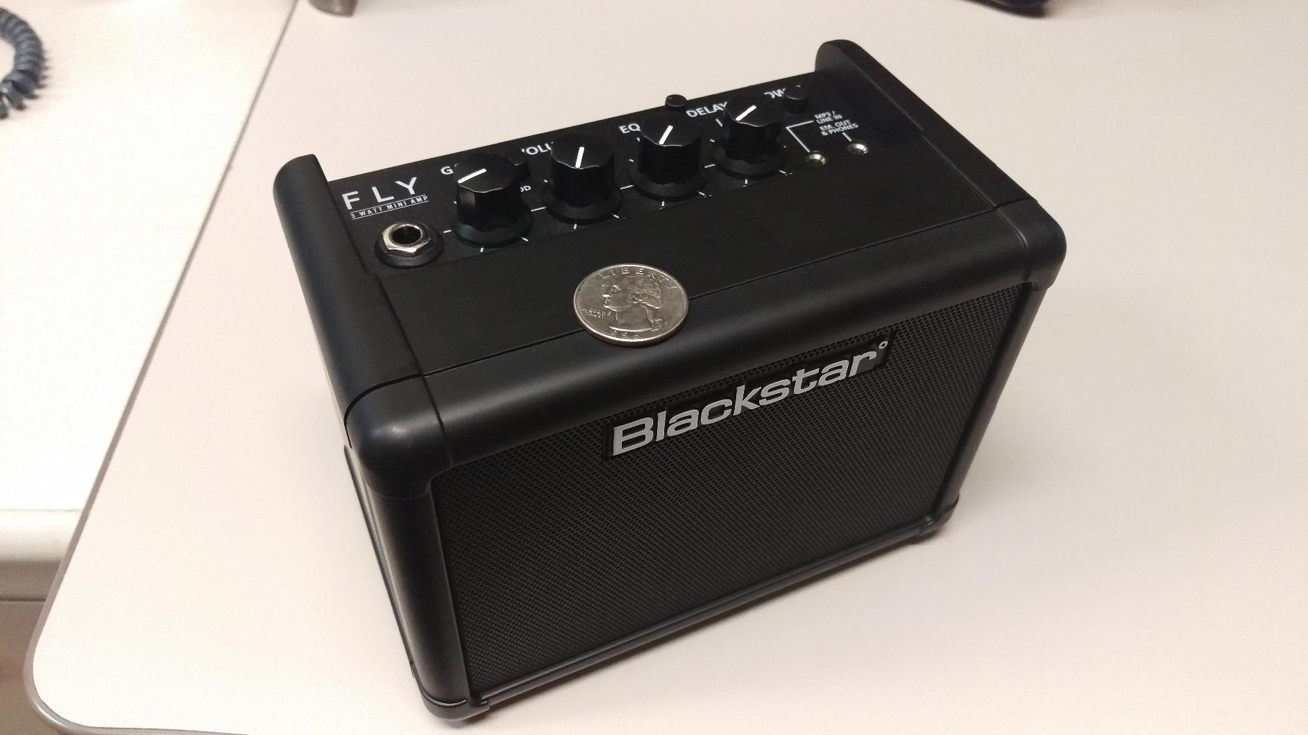 Blackstar Fly 3-3-watt 1x3 inch Compact Mini Guitar Amplifier w/ 2 Channels and Patented ISF - Black customer photo 1