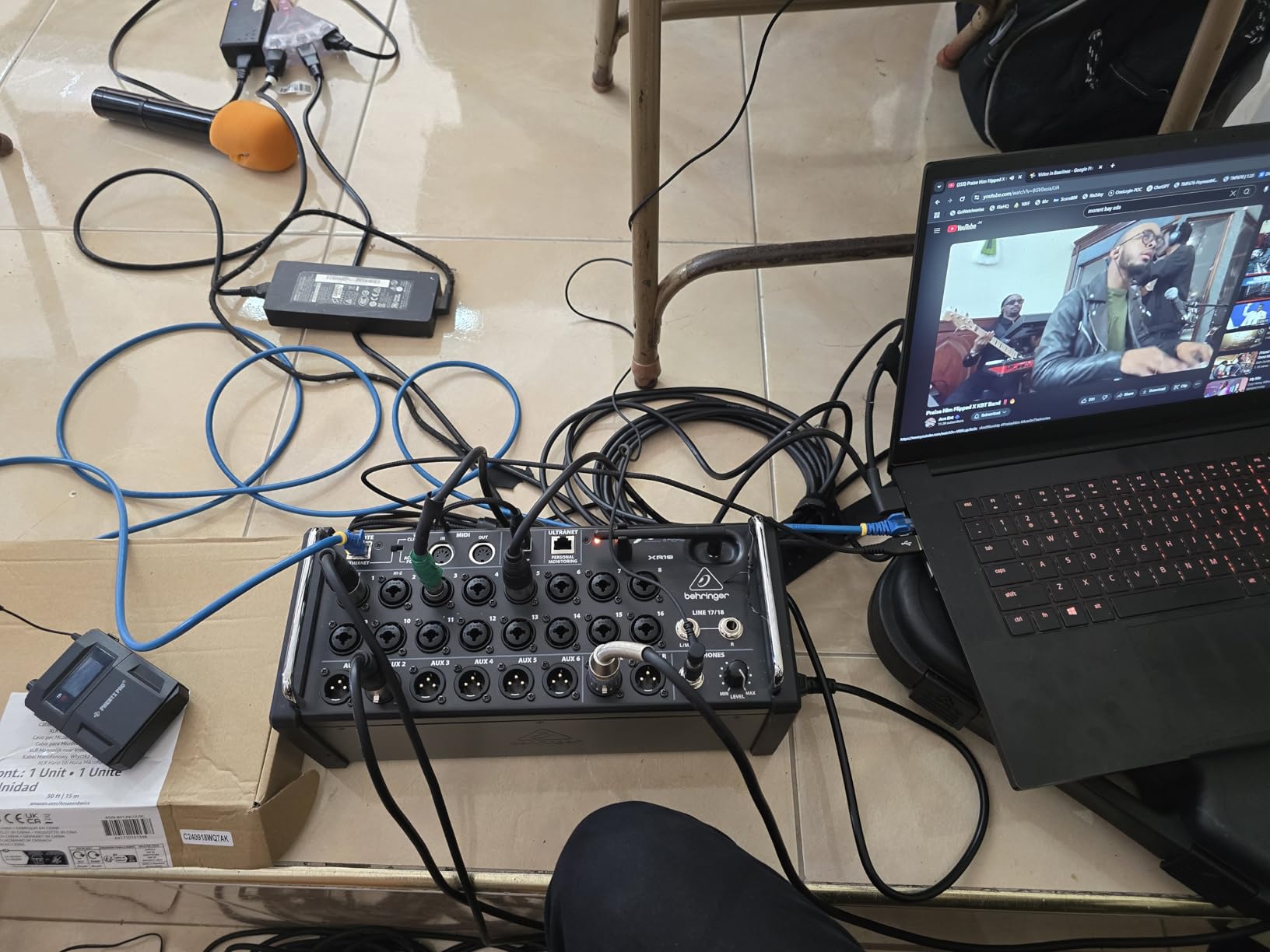 Behringer XR18 Mesa de mezclas digital, Klark Teknik, X AIR customer photo 1