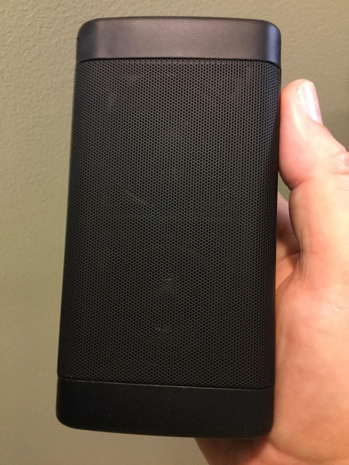 OontZ Angle 3 (4th Gen) - Portable Bluetooth Speaker, 12W Stereo Sound, 24 Hour Playtime, Rich Bass, 100 Foot Wireless Range, Waterproof, Home, Outdoor, Travel, Great Gift (Black) customer photo 1