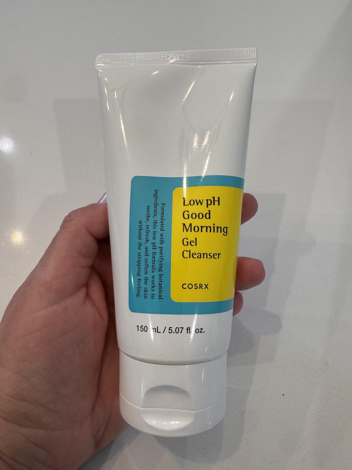 COSRX Low pH Good Morning Gel Face Cleanser, 5.07 fl oz, BHA Face Wash, Daily Mild Face Cleanser for Sensitive Skin, PH Balancing, Korean Skin Care customer photo 2