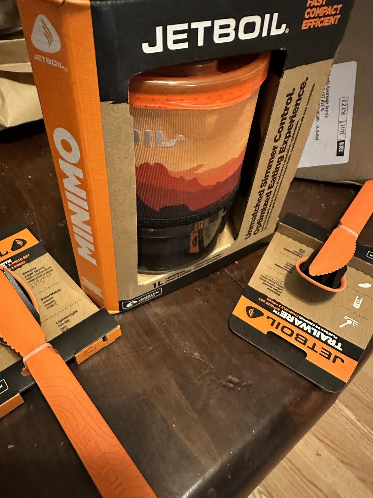 Jetboil MiniMo Camping and Backpacking Stove Cooking System with Adjustable Heat Control customer photo 2