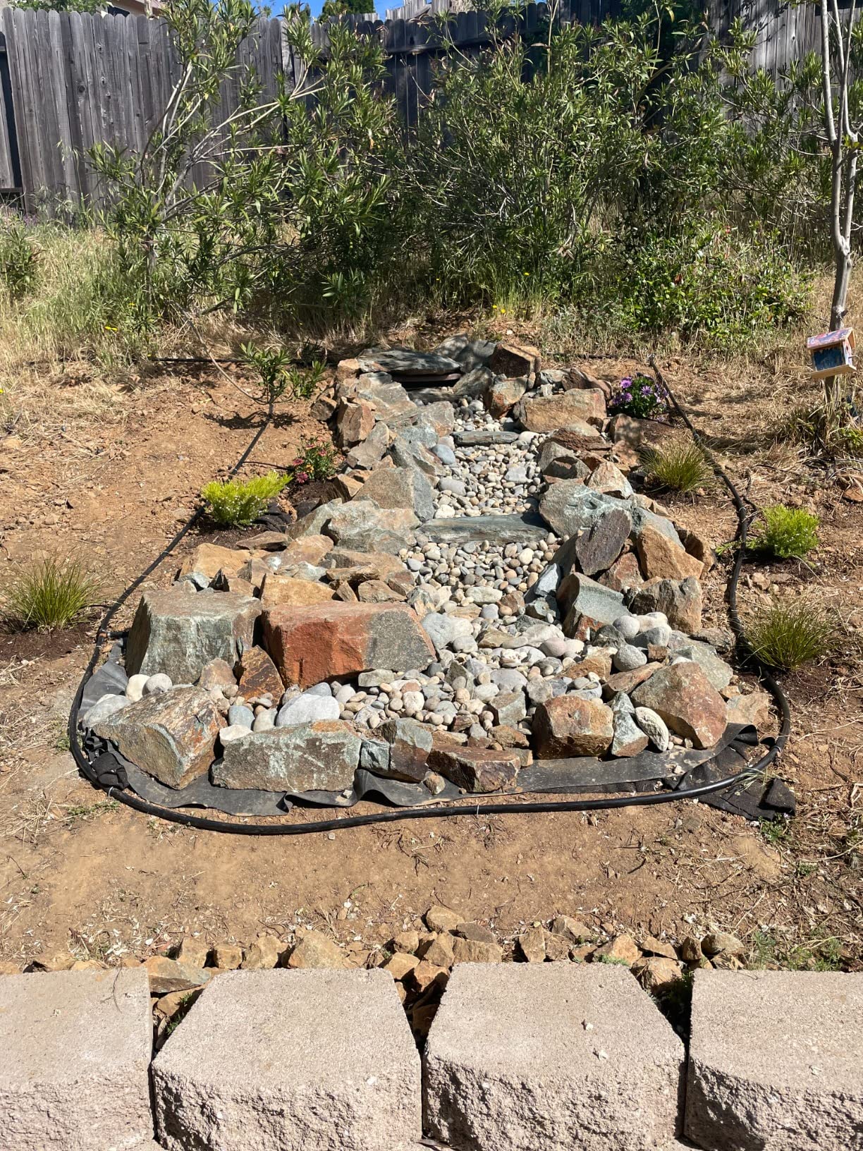 Aquascape Complete Waterfall Kit with 6 Feet Stream | AquaSurgePRO 2000-4000 Water Pump customer photo 1