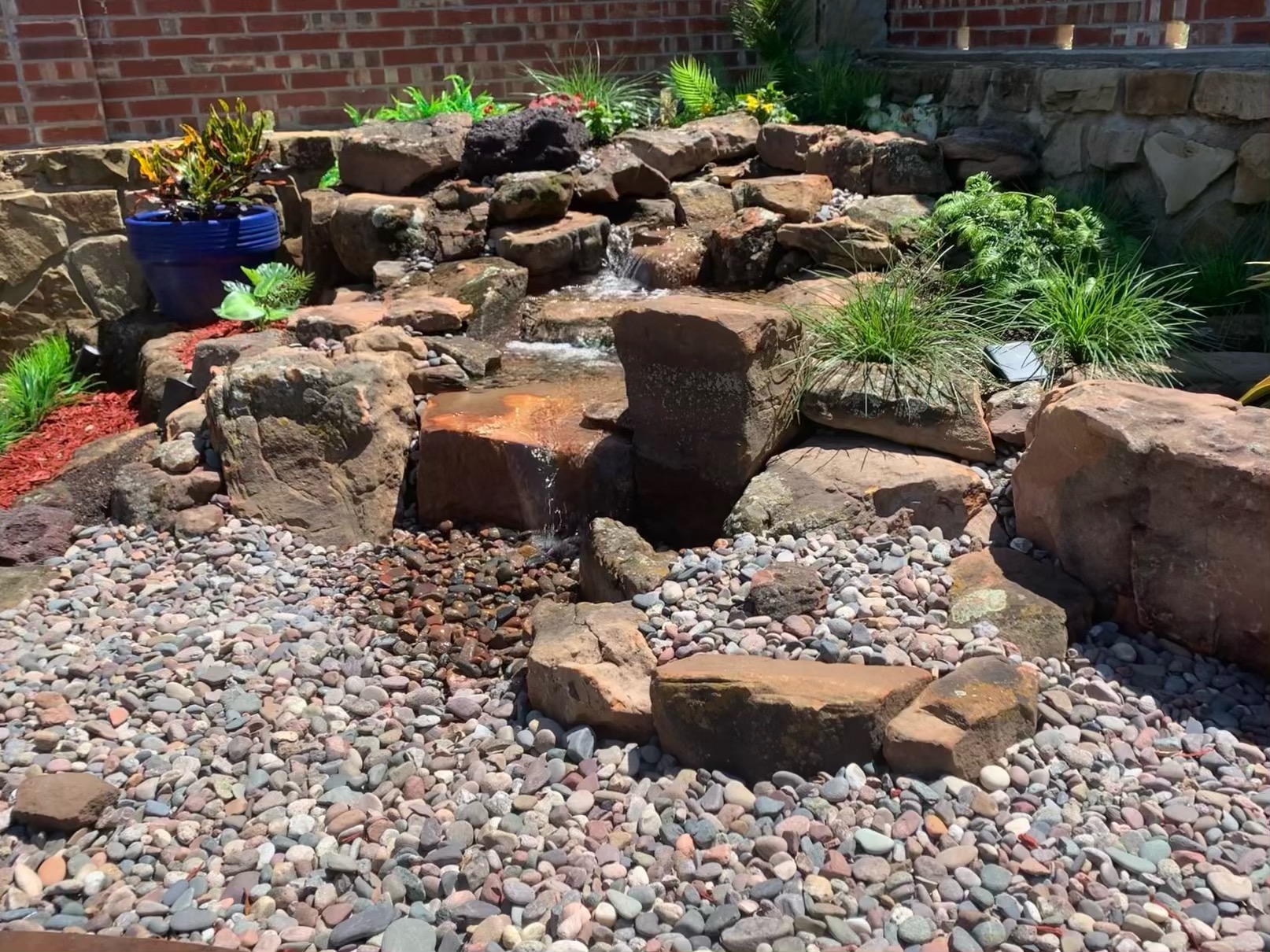 Aquascape Complete Waterfall Kit with 16 Feet Stream, Medium, AquaSurgePRO 2000-4000 Pump, 53039 customer photo 1