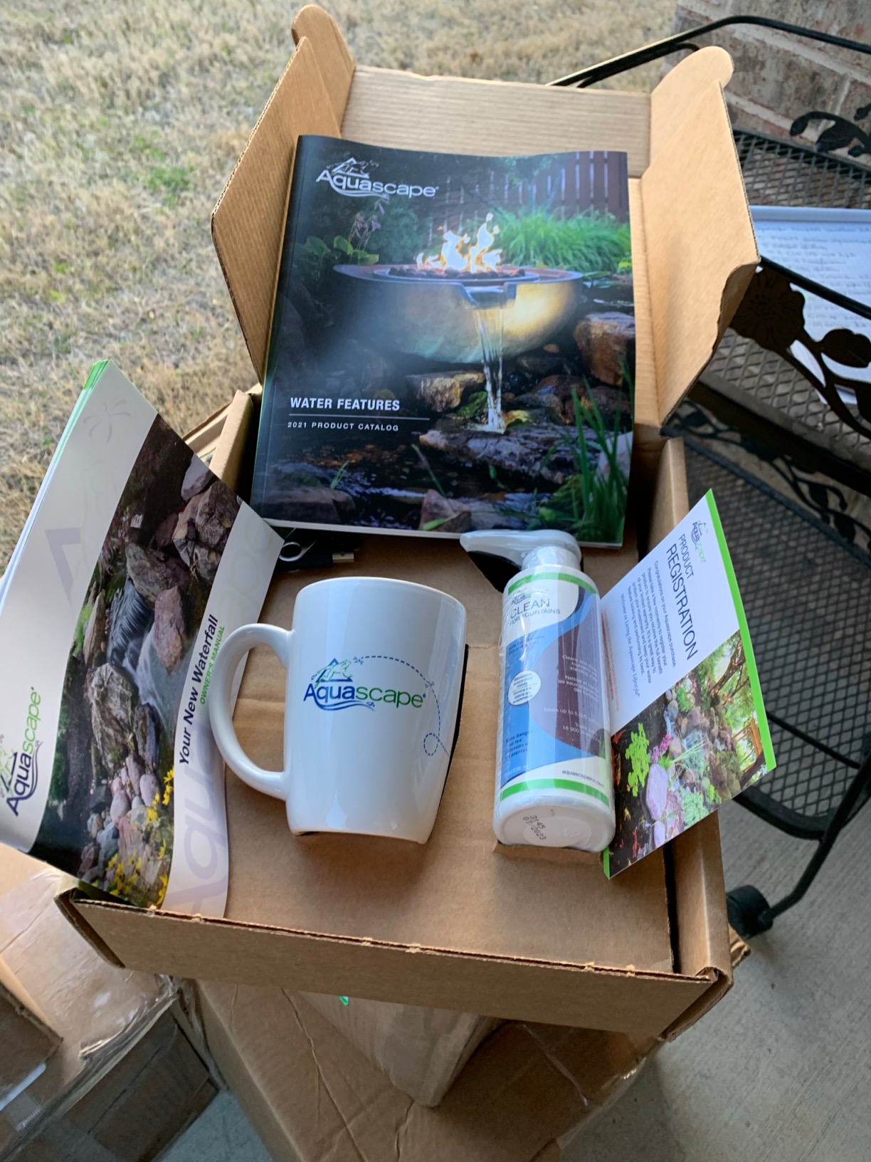 Aquascape Complete Waterfall Kit with 16 Feet Stream, Medium, AquaSurgePRO 2000-4000 Pump, 53039 customer photo 2