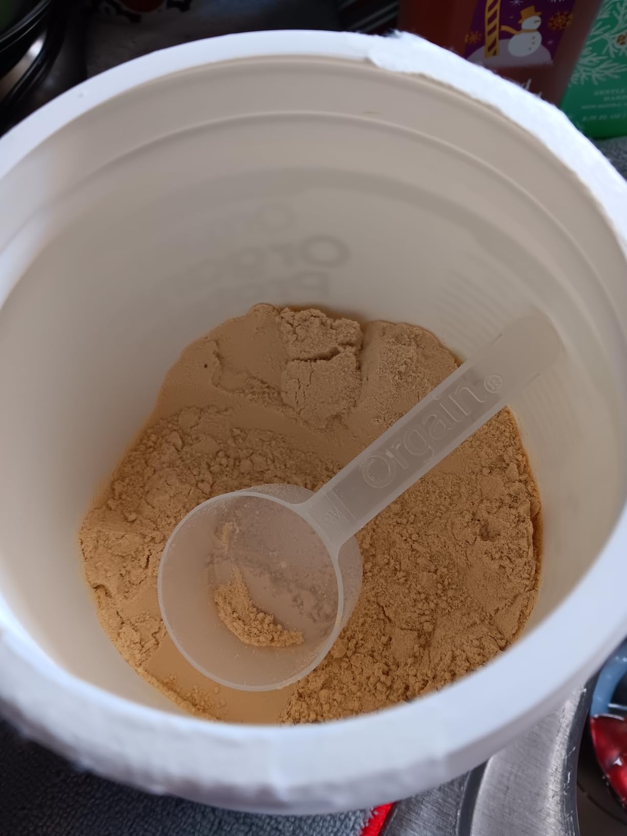 Orgain Organic Vegan Protein Powder, Vanilla Bean - 21g Plant Protein, No Added Sugar, Non-GMO, 1.02 lb customer photo 1