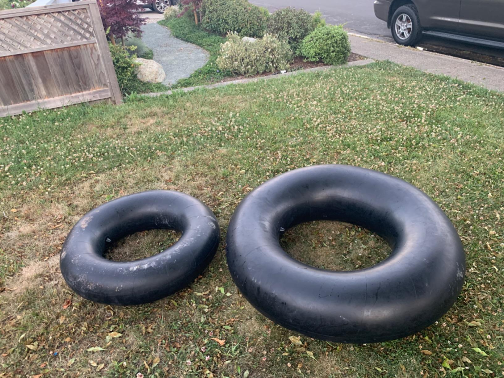 SPORTSSTUFF Justa Tube - Snow Tubes for Sledding - Heavy Duty - Winter & Summer Tube customer photo 1